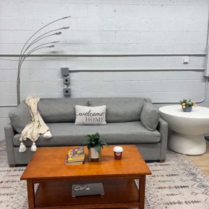 Restoration Hardware Belgian Classic Slope Arm Sofa