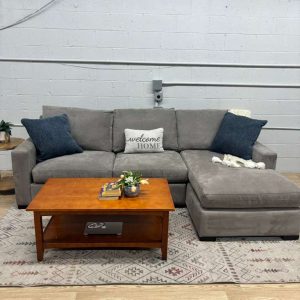 Crate & Barrel Axis Sectional Sofa
