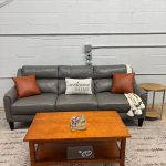 Chateau d’Ax Italian Leather Sofa