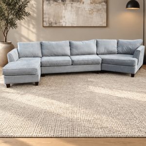 Raymour & Flanigan Daine Sectional with Chaise & Cuddler