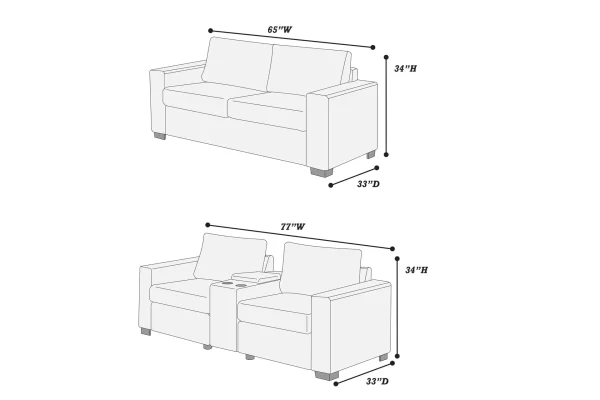 2-Piece Sofa Set - Image 5