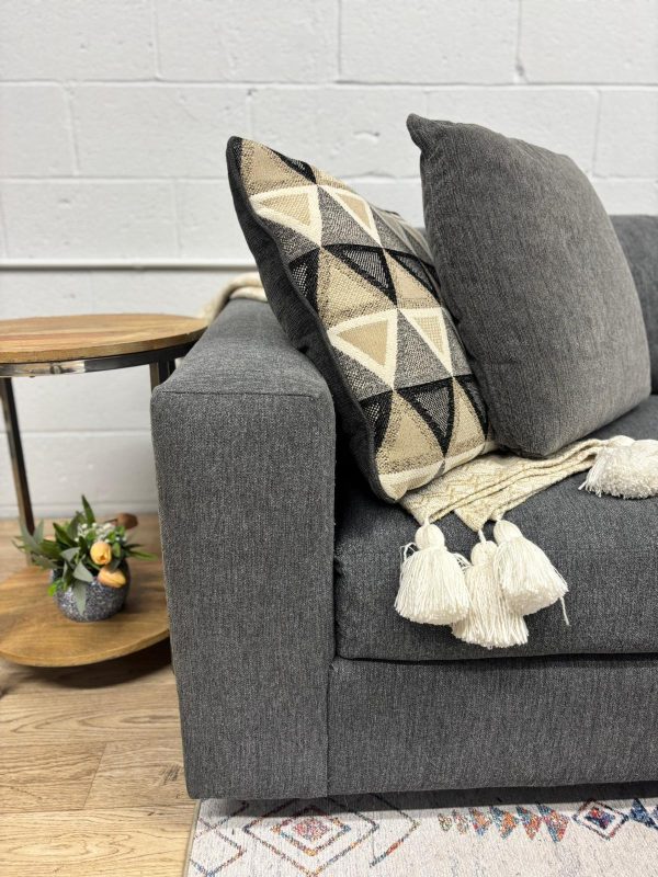 West Elm Urban Sectional – Performance Linen Graphite - Image 5
