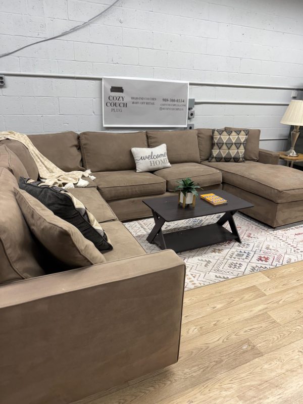 Room & Board Sectional w/ Queen Pullout Sleeper - Image 2