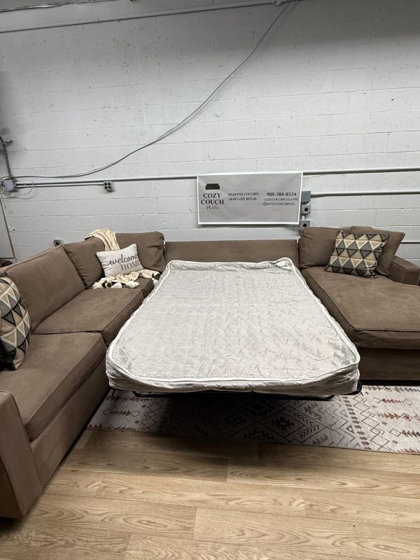 Room & Board Sectional w/ Queen Pullout Sleeper - Image 10
