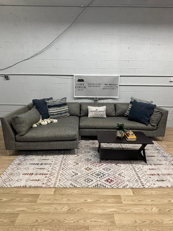 CB2 Decker Sectional Sofa
