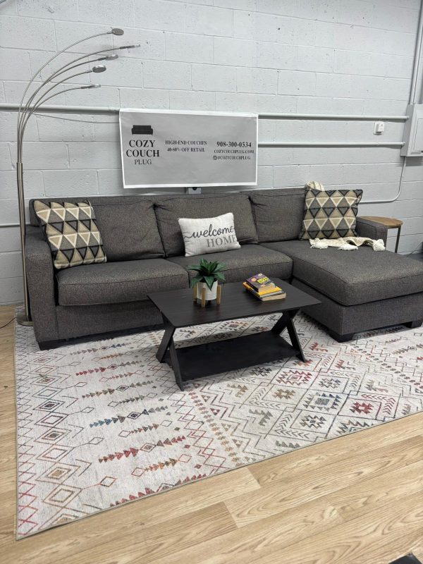 West Elm Henry 2-Piece Sleeper Sectional w/ Storage Chaise - Image 4