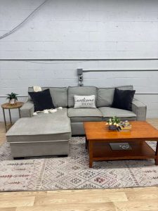 Gray Bob’s Playscape Sectional Sofa w/ Storage & Pop-Up Bed