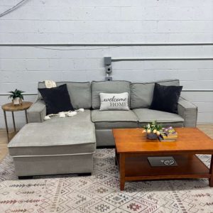 Gray Bob’s Playscape Sectional Sofa w/ Storage & Pop-Up Bed