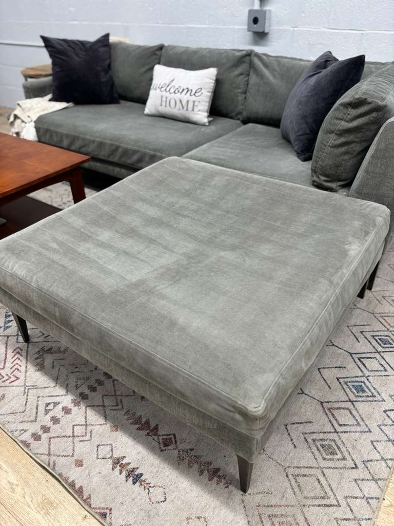 West Elm Andes 3-Piece Ottoman Sectional Sofa - Image 5