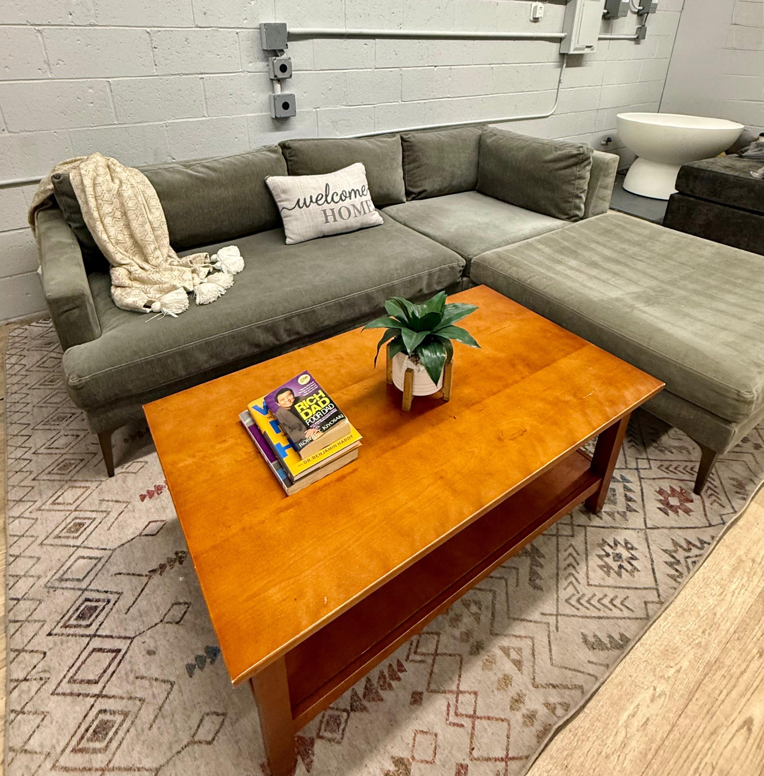 West Elm Andes 3-Piece Ottoman Sectional Sofa - Image 6