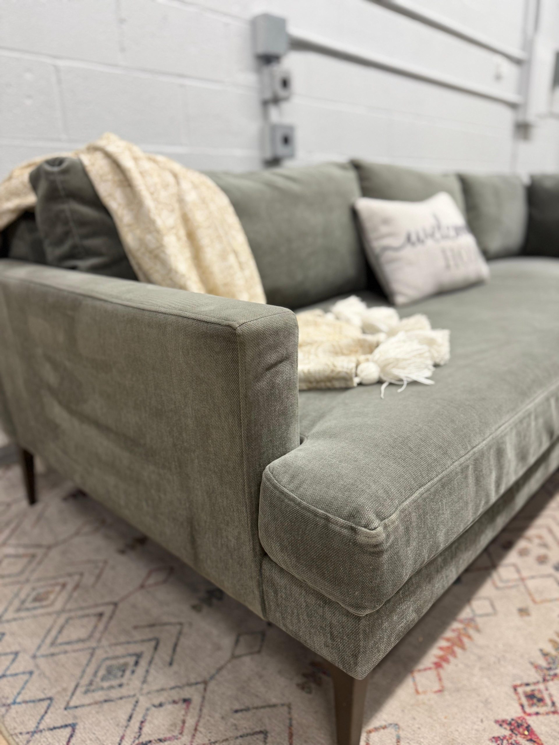 West Elm Andes 3-Piece Ottoman Sectional Sofa - Image 8