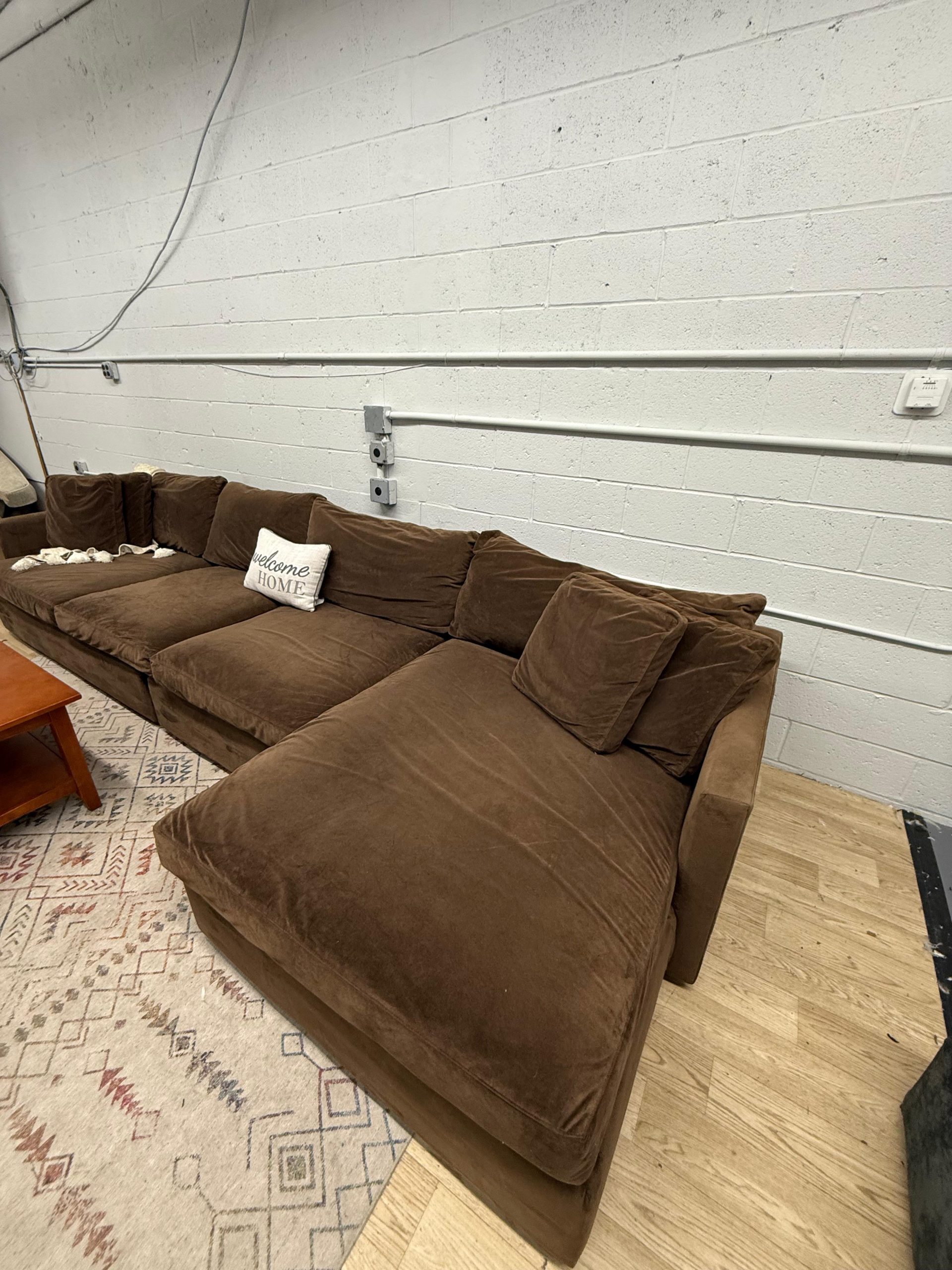 Crate & Barrel Deep Lounge 3-Piece Sectional Sofa - Image 7