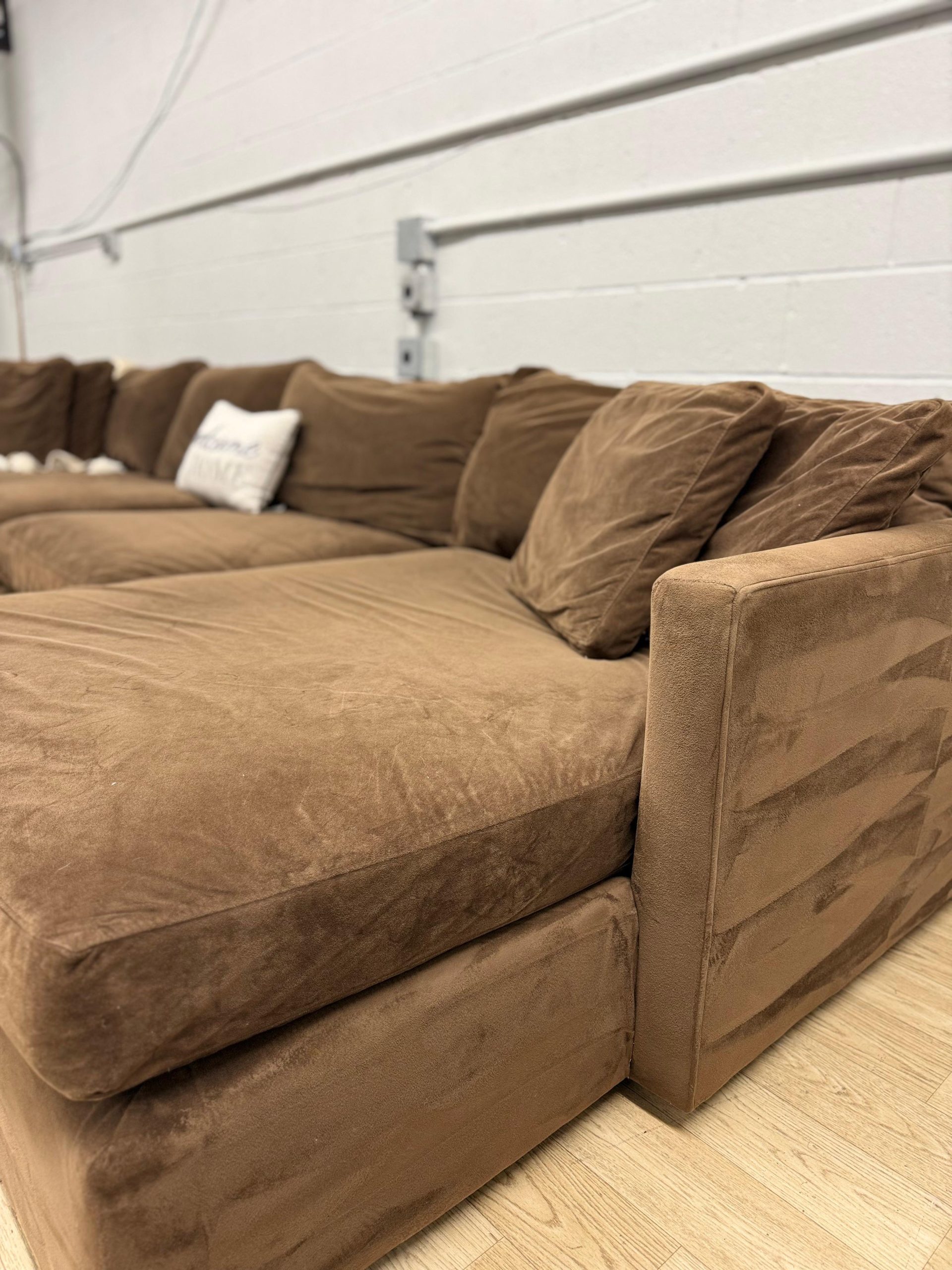 Crate & Barrel Deep Lounge 3-Piece Sectional Sofa - Image 9