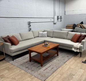 West Elm Andes 3-Piece L-Shaped Sectional Sofa