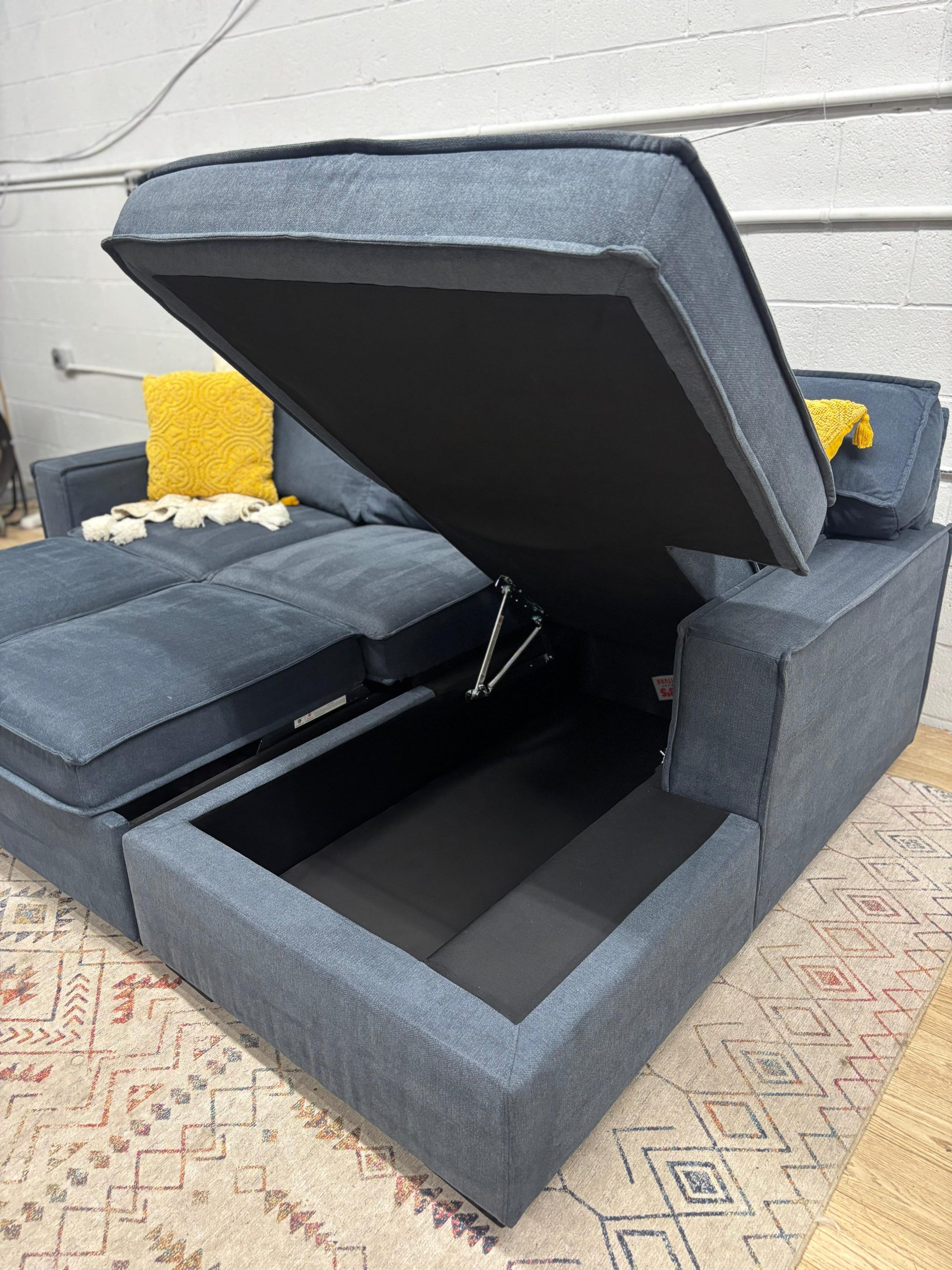 Bob’s Playscape Storage Sectional Sofa - Image 10