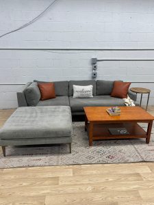 West Elm Andes 3-Piece Ottoman Sectional
