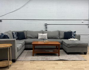 Raymour & Flanigan 3-Piece Sectional Couch