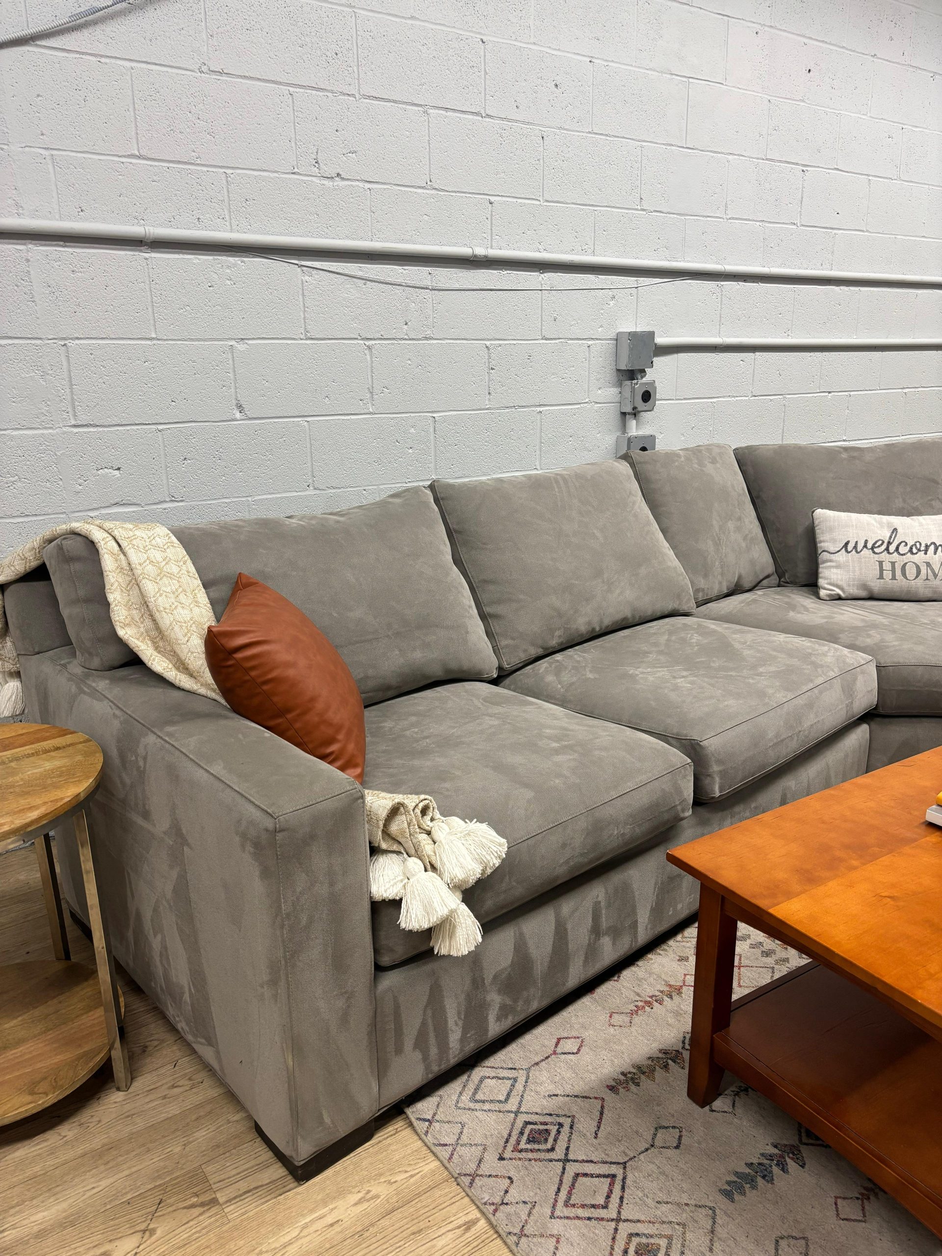 Crate & Barrel Axis 3-Piece Sectional - Image 3