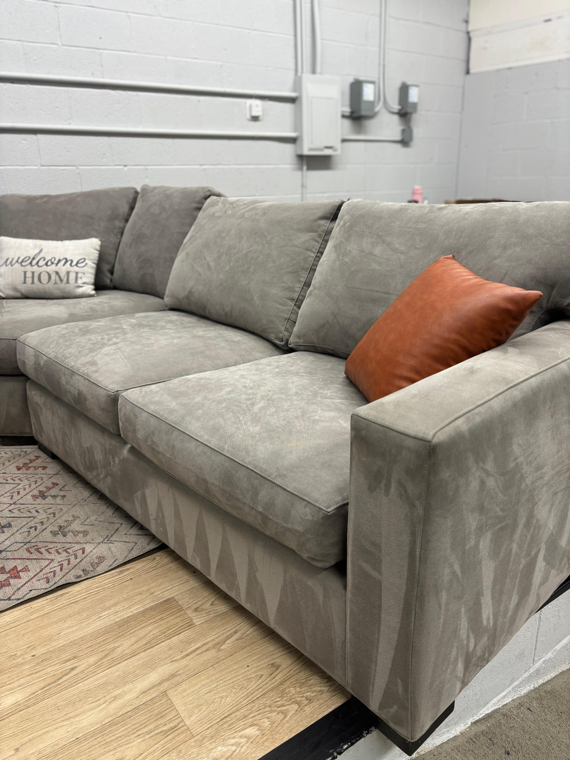Crate & Barrel Axis 3-Piece Sectional - Image 7