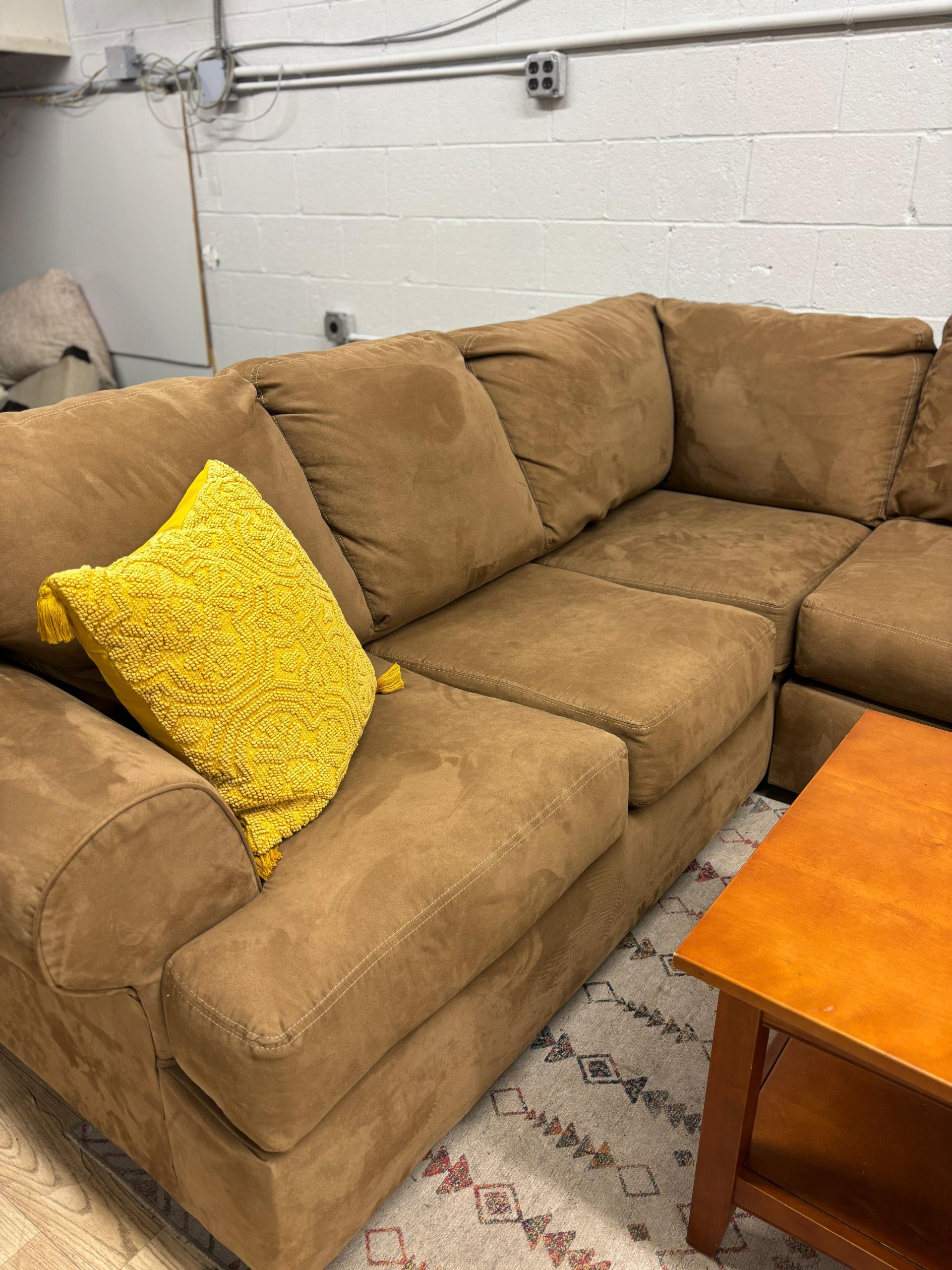 Ashley Furniture 3-Piece Chaise Sectional - Image 8