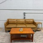 West Elm Hamilton Leather Sofa