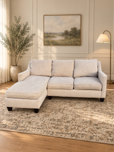 Raymour & Flanigan Sectional Couch with Chaise